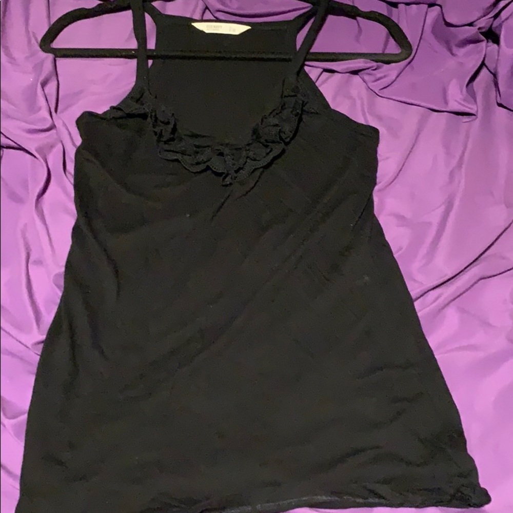 Old navy ruffle neck tank